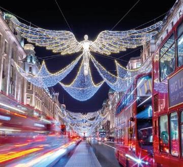 Christmas Lights Open-Top Bus Tour London | Hop On Hop Off Plus